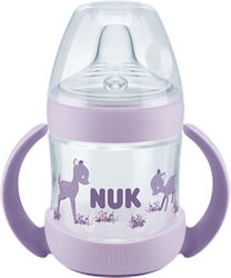 Nuk First Choice Nature Sense Lernbecher Kunststoff mit Griffen Rosa für 6m+m+ 150ml 10.743.929