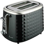 Fram FTP-850BK Toaster 2 Slots 850W Black