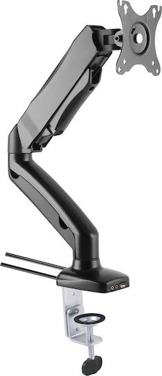 Techly Stand Desk Mounted Monitor up to 27" with Arm (ICA-LCD-514)