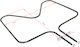 3192083016 Bottom Replacement Heating Element Oven Compatible with Electrolux / AEG 35x33cm