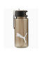 PUMA Αθλητικό Παγούρι Πλαστικό 600ml Καφέ