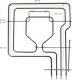 Bosch Upper Replacement Oven Heating Element Compatible with Miele / Bosch 32.5x35cm