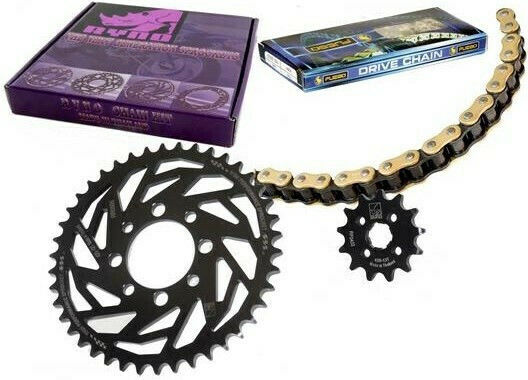 Ryno Kit lanț și pinion (15-36-420) pentru Kawasaki BUCURIE-R 104L