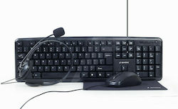 Gembird KBS-UO4-01 Keyboard & Mouse Set with US Layout