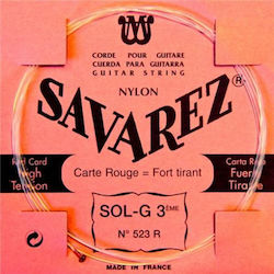 Savarez Traditionals Red High Tension Single Ny...