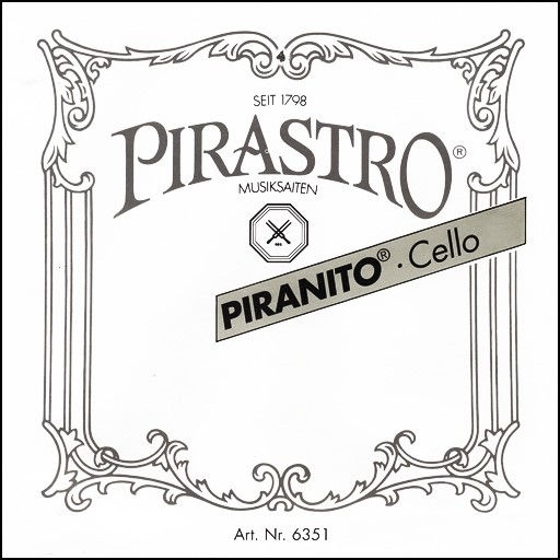 Pirastro Piranito Cello 1/4 - 1/8 Μονή Χορδή Steel Τσέλου 1/8 G (Σολ)