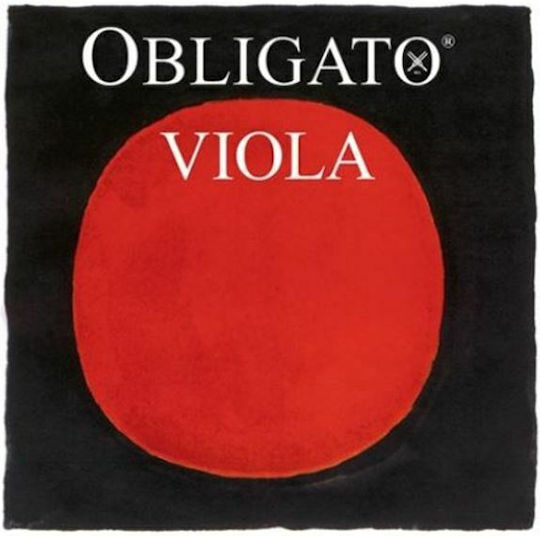 Pirastro Single Synthetic Core String for Viola 4/4 Obligato Medium Viola 4/4 G (Sol) Ball End