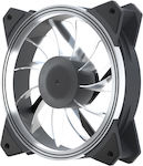 Orico CSF-2SY-4P Case Fan 120mm με RGB Φωτισμό και Σύνδεση 3-Pin / 4-Pin Molex