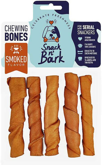Celebrate Freshness n' Bark Twisted Stick Leckerli für Hunde Mittelgroße Rassen mit Rindfleisch 12.5cm 35gr 5Stück 80286