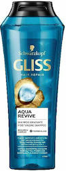 Schwarzkopf Gliss Aqua Revive Shampoos Hydration for All Hair Types 400ml