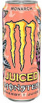 Monster Juice Κουτί Energy Drink Monarch με Ανθρακικό 500ml