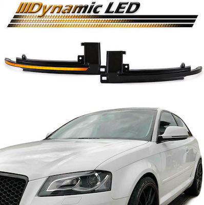 Carner Φλας Led για Audi A3 / A4 / A5 / A6 / A8 / Q3 2τμχ