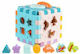 Cangaroo Παιχνίδι Ταξινόμησης Σχημάτων Huanger Activity Cube για 18+ Μηνών