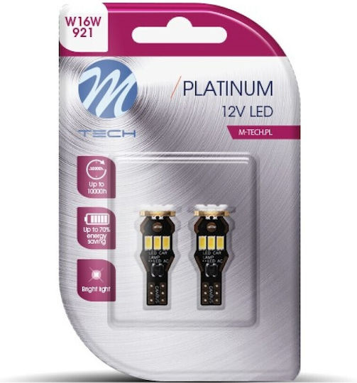 M-Tech Lamps Car T15 / W16W Canbus LED 12-24V 1.8W 2pcs LB817W
