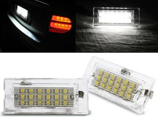 Vinstar License Plate Lights Led for BMW X3 / X5 2pcs