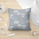 Lino Home Dekorativer Kissenbezug Milo 801 Grau 45x45cm