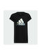 Adidas Kinder-T-Shirt Schwarz