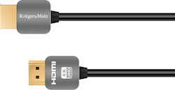Kruger & Matz KM0329 HDMI 1.3 HDMI-Stecker - HDMI-Stecker 1,8 m Schwarz Kruger & Matz KM0329 HDMI 1.3 HDMI-Stecker - HDMI-Stecker 1,8 m Schwarz