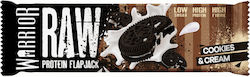 Warrior Raw Protein Flapjack Μπάρα Πρωτεΐνης με Γεύση Cookies & Cream 75gr