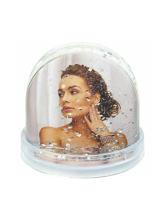ZEP Globe Glitter Rama Foto Din Plastic Cu Ramă Transparentă