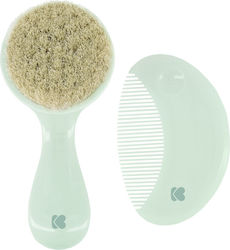Kikka Boo Babybürste & Kamm Savanna Mint 2Stück Kikka Boo Babybürste & Kamm Savanna Mint 2Stück