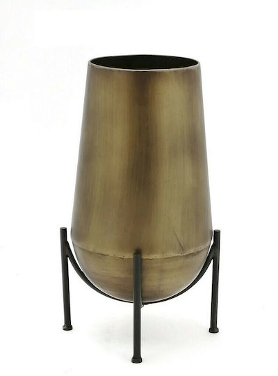 Espiel Διακοσμητικό Βάζο Metallisch Bronze 20x20x44cm 1Stück