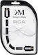 Kruger & Matz Cable RCA male - RCA male 1.8m KM0302