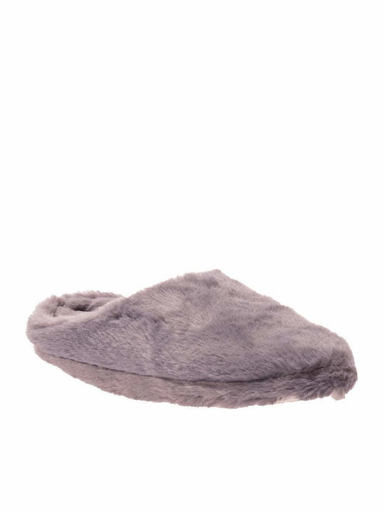 De Fonseca Firenze I W757 Women's Slipper with Fur In Gray Colour