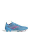 adidas X Speedflow.1 Ποδοσφαιρικά Παπούτσια με Τάπες FG Sky Rush / Team Shock Pink / Cloud White