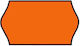 1000 Self-Adhesive Label Rolls for Label Printer Phosphorescent Orange 26x16mm 1pcs