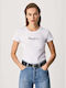 Pepe Jeans Virginia Damen T-Shirt Weiß