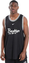 Nike Dri-Fit NBA Brooklyn Nets Ανδρική Φανέλα Μπάσκετ