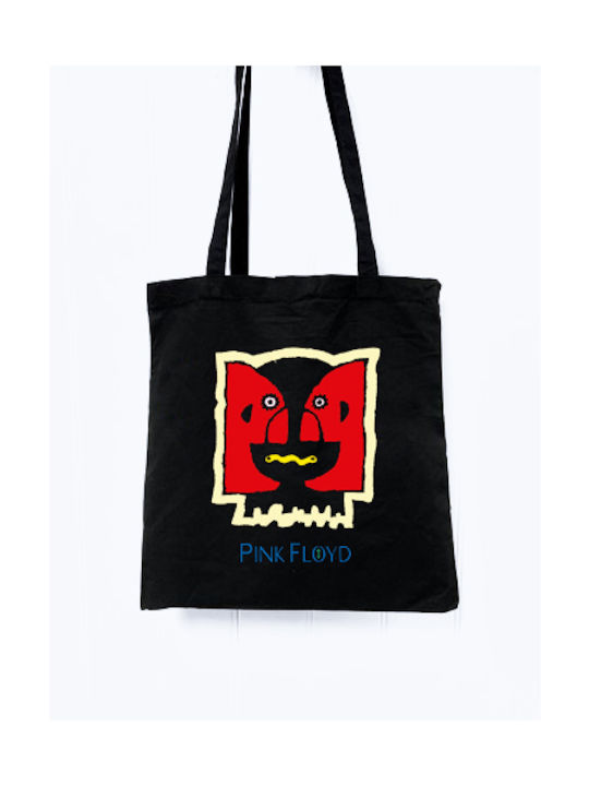 Pink Floyd shopping bag in black color