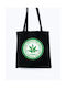 Free Weed shopping bag in black
