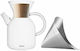 Eva Solo Pour Over Set Γυάλινο Διάφανο 160x160x315mm