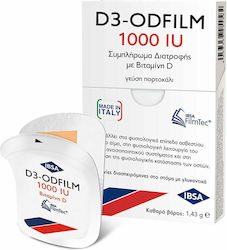 Ibsa D3-Odfilm Βιταμίνη 1000iu Πορτοκάλι 30τμχ