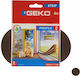 Geko Rubber Draft Stopper Window / Door in Brown Color 6mx0.9cm