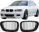 Carner Καρδιές Μάσκας για Bmw 3 E46 1999-2003 Coupe/Cabrio Μαύρο Ματ