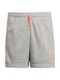 Kids' Athletic Shorts/Bermudas 3-Stripes Gray