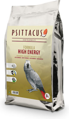 Psittacus High Energy Formula Food Pellet for Big Parrots 3kg