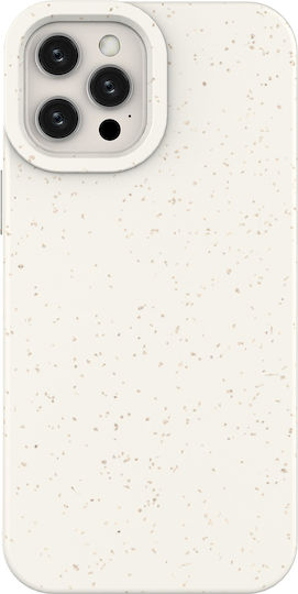 Hurtel Eco Back Cover Plastic 2mm White (iPhone 12 Pro Max)