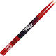 Zildjian Hickory Drumsticks Drums Signature Josh Dun Wood 5A with Tip Shape Oval in Red Color