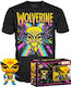 Funko Pop! Tees Marvel: X-Men - Wolverine (M) 8...