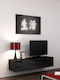 TV Stand Vigo Black Gloss M140xD30xH40cm