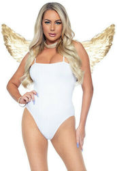 Leg Avenue Feather Wings 2898 Gold Sexy Costume