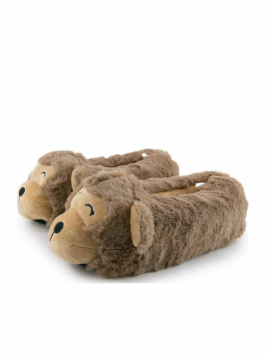 Kids Slippers Beige