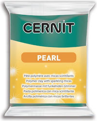 Cernit Pearl Polymer Clay Greenς 56gr CE086600
