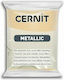 Cernit Metallic Polymer Clay Beige 56gr CE087045