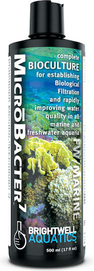 Brightwell Aquatics MicroBacter7 Aquarium Treatment for Water Purification and Environment Protection 250ml