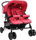 vidaXL Adjustable Double Stroller Suitable for ...